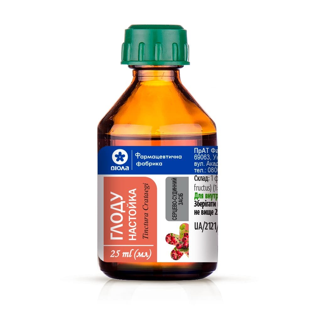 Яка користь настойки глоду для здоров’я та як її вживати?