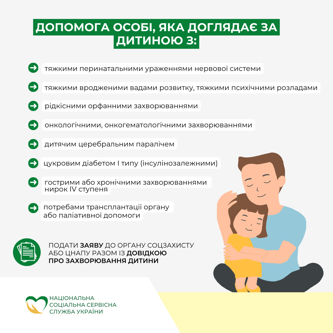 Допомога по догляду за дитиною інвалідом: поради та підтримка сім’ям