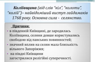 Наслідки Коліївщини: вплив на історію та розвиток України