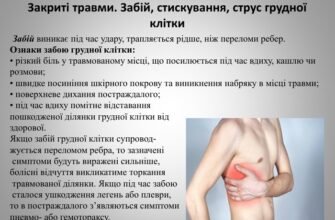 Наслідки забою грудної клітки: що варто знати для швидкого одужання