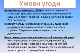 Укажіть наслідки Гадяцького договору: вплив на Україну та Річ Посполиту
