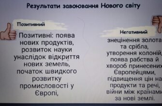Наслідки завоювань Нового Світу: позитивні та негативні сторони