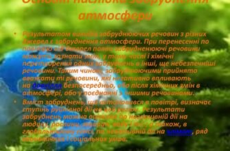 Наслідки забруднення атмосфери: вплив на здоров’я і довкілля