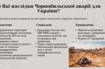 Екологічні наслідки Чорнобильської катастрофи: вплив на довкілля та здоров’я