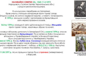 Наслідки повстання Наливайка: історичний вплив на Україну