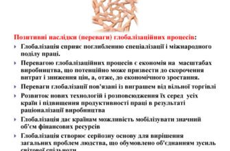 Негативні наслідки глобалізації: виклики для суспільства та економіки