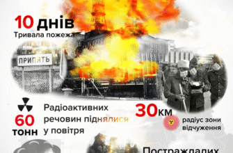 Чорнобильська катастрофа: наслідки для екології та здоров’я людей