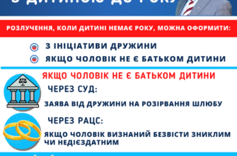 Чи можна розлучитись, якщо дитині немає року: правові аспекти в Україні