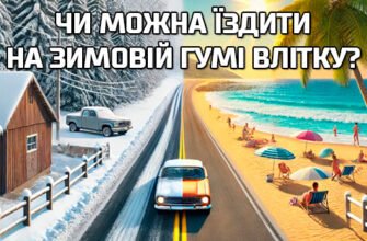 Чи можна їздити на зимовій резині літом? Розбираємо деталі!