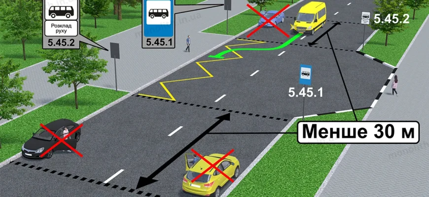 Чи можна висаджувати пасажирів на зупинці: правила та обмеження