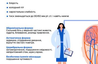 Інфаркт: наслідки для здоров’я та як їх уникнути