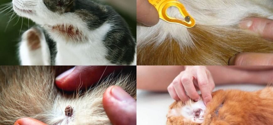 Кліщ у кота: наслідки для здоров’я та способи запобігання