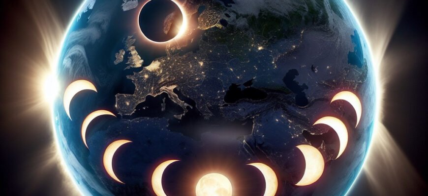 Часткове затемнення Сонця: території України із найкращим оглядом