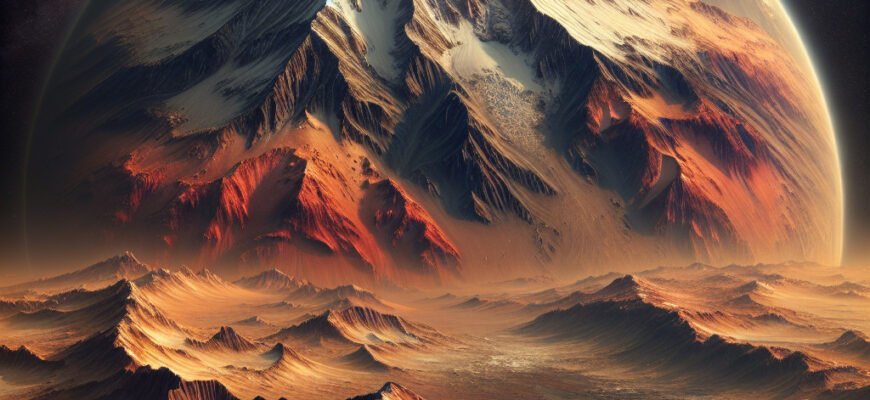 Де розташована гора Олімп: планета Марс і її вражаючий ландшафт