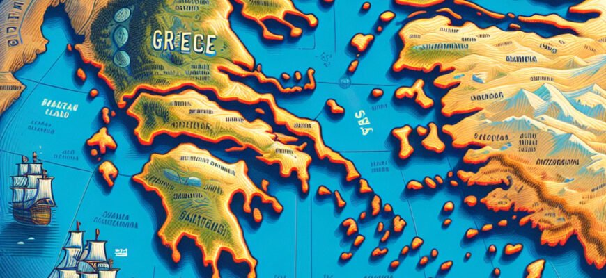 Де розташована Греція: на якому півострові лежить ця країна?