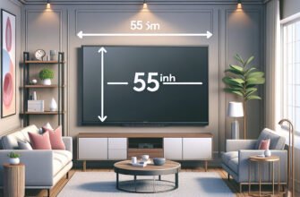 Ідеальна висота для установки телевізора 55 дюймів у вашій оселі