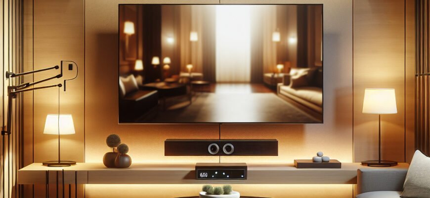 Ідеальна висота: як правильно вішати телевізор у вашій вітальні