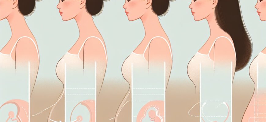 Коли стає помітним живіт під час вагітності: місяці та особливості