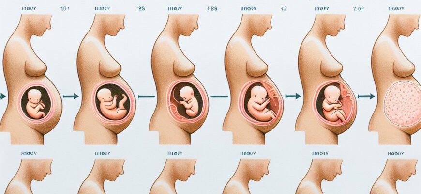 Коли з’являється животик під час вагітності: деталі по тижнях