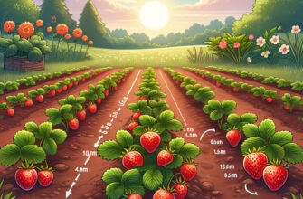 На якій оптимальній відстані слід садити клубнику для врожаю?