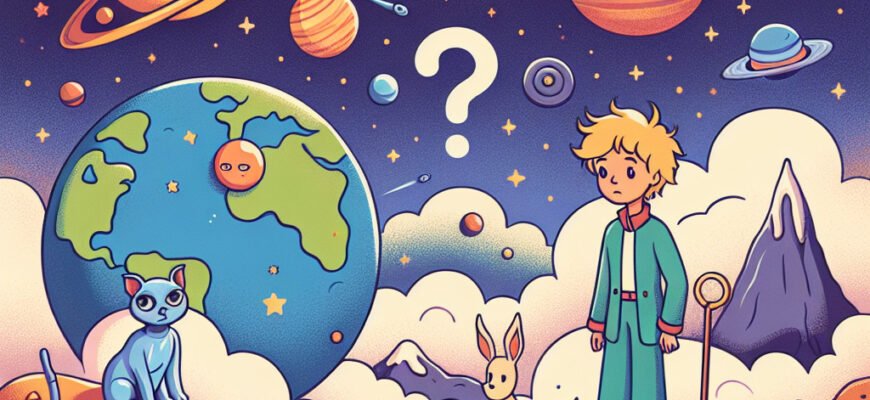 На якій планеті не встиг побувати Маленький принц? Відповідь тут!