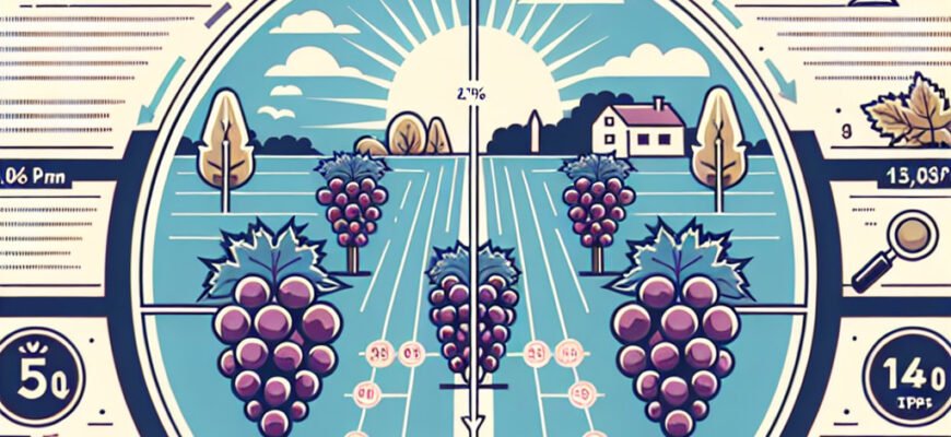 На якій відстані правильно садити виноград: поради виноградарям