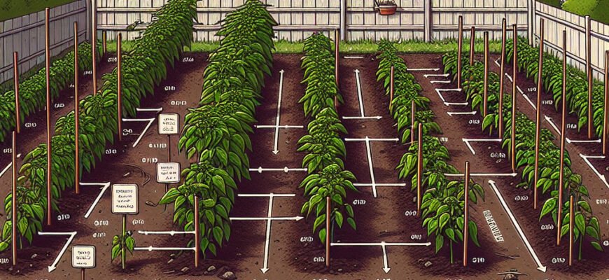 На якій відстані садити гіркий перець від солодкого: поради городникам