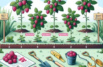 На якій відстані садити малину: поради для оптимального росту