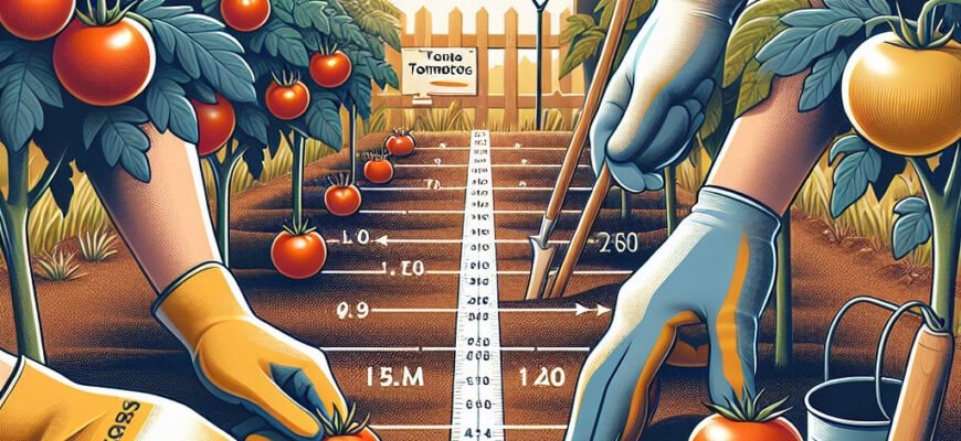 На якій відстані садити помідори: оптимальні поради для врожаю На якій відстані садити помідори: оптимальні поради для врожаю