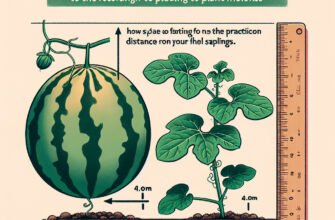 На якій відстані слід садити дині: практичні рекомендації для садівників