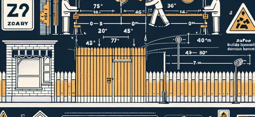 На якій відстані від межі дозволено будувати навіс: норми та правила