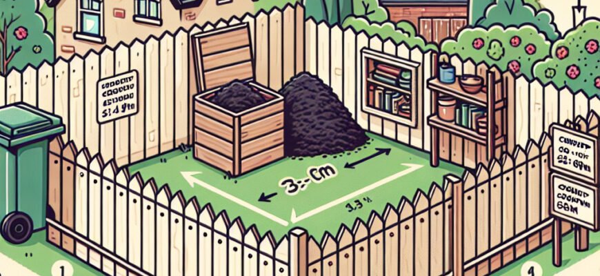 На якій відстані від межі дозволено складати гній: правила та поради