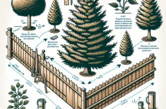 На якій відстані від паркану висаджувати туї: поради та рекомендації