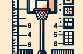 На якій висоті встановлено баскетбольний кошик для гри?