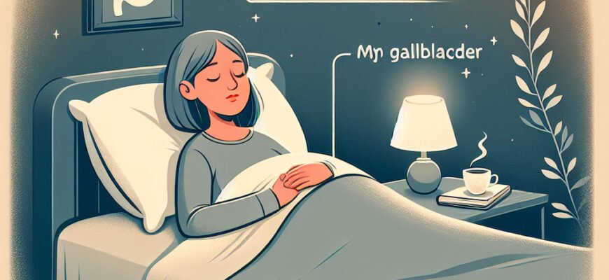 На якому боці краще спати після видалення жовчного міхура?