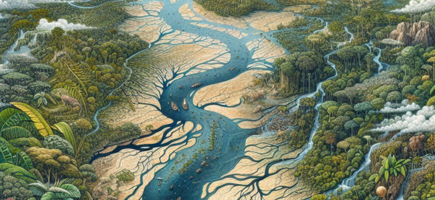 На якому материку протікає річка Амазонка: дослідження природи