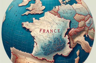 На якому материку розташована Франція: географічне розташування