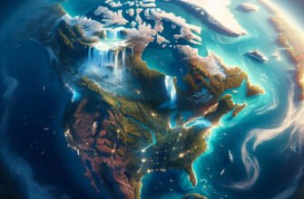 На якому материку розташовані Великі озера та Ніагарський водоспад?