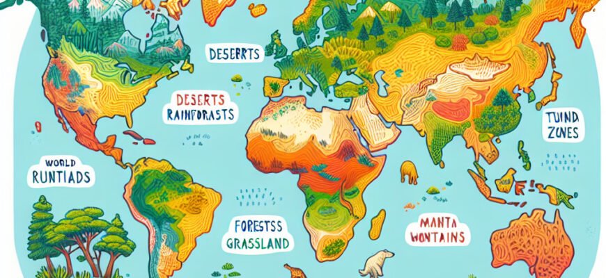 На якому материку світу можна зустріти всі природні зони?