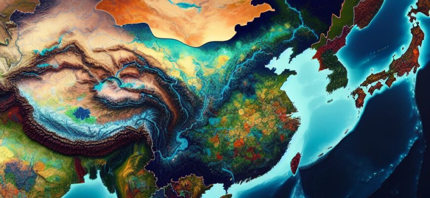 На якому материку знаходиться Китай: географічне положення країни