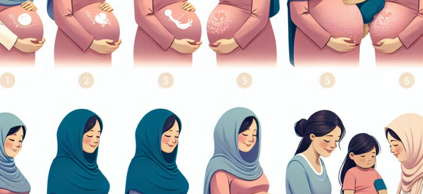 На якому місяці вагітності починає з’являтися видимий живіт?