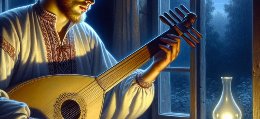 На якому музичному інструменті грав відомий український поет?