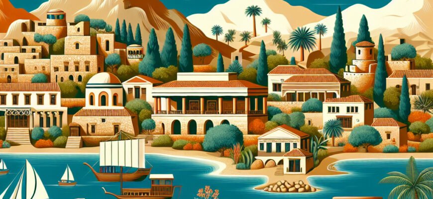 На якому острові виникла і розвивалась мінойська палацова цивілізація?