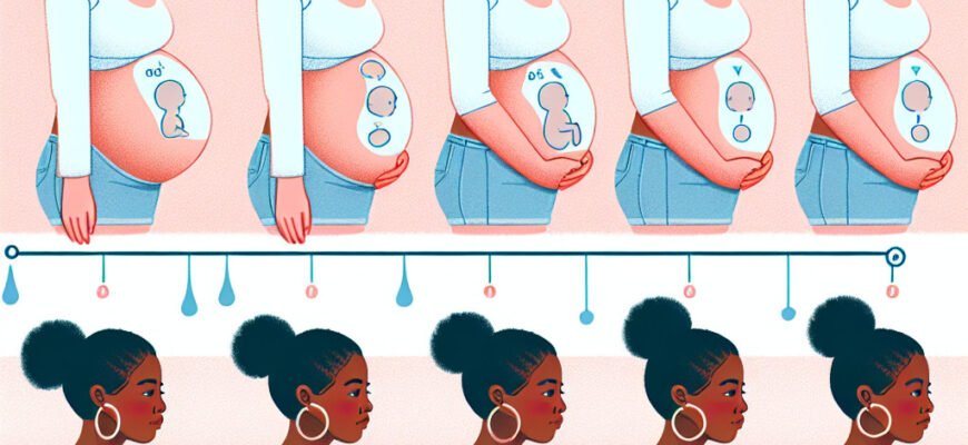 На якому тижні вагітності опускається живіт: ключові моменти