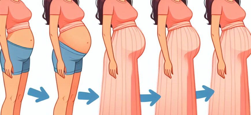 На якому тижні вагітності починає бути помітним животик? На якому тижні вагітності починає бути помітним животик?