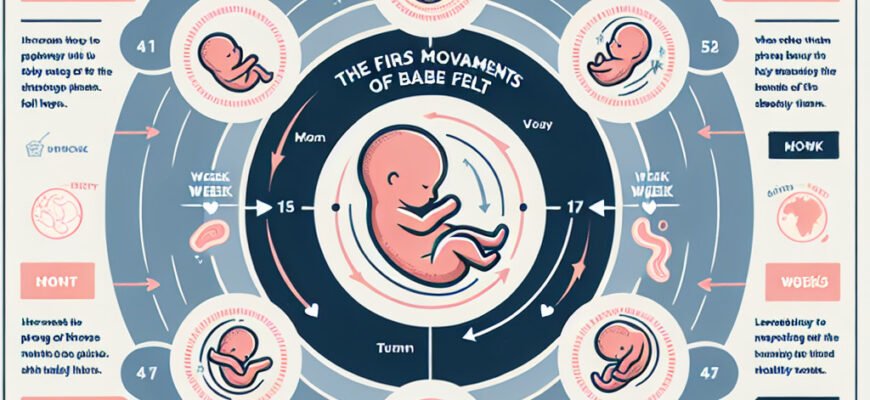 На якому тижні вагітності відчуваються перші рухи дитини: дізнайтесь більше
