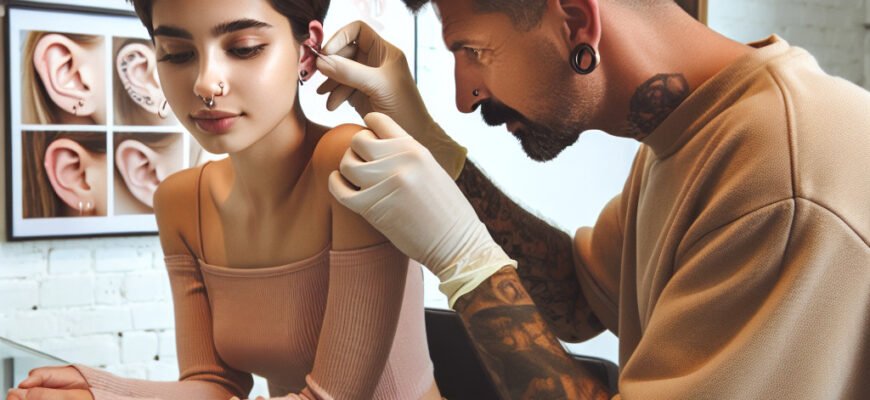 На якому вусі дівчата роблять другу дірку для сережки: Поради та тренди