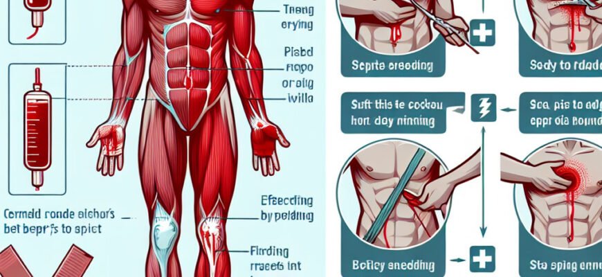 На яких частинах тіла ефективно зупиняти кровотечу джгутом: поради