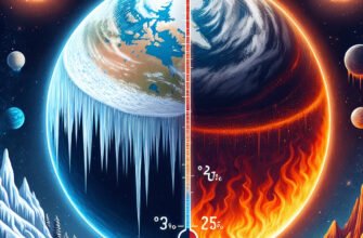 Найекстремальніші температурні перепади: на якій планеті це можливо?