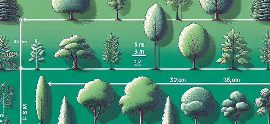 Оптимальна відстань для посадки дерев: як забезпечити здоровий ріст